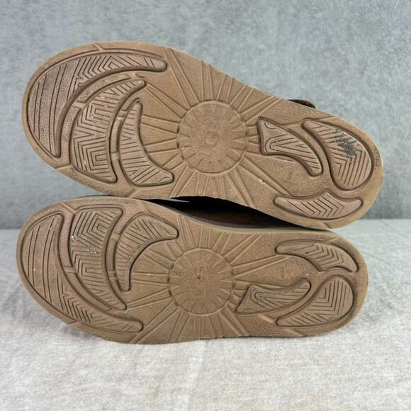 Ugg Australia Women Sutter Suede Boots Size 6 Shearling Lined Toast Brown Winter - Picture 5 of 8